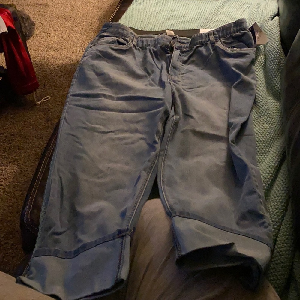 Denim Capris